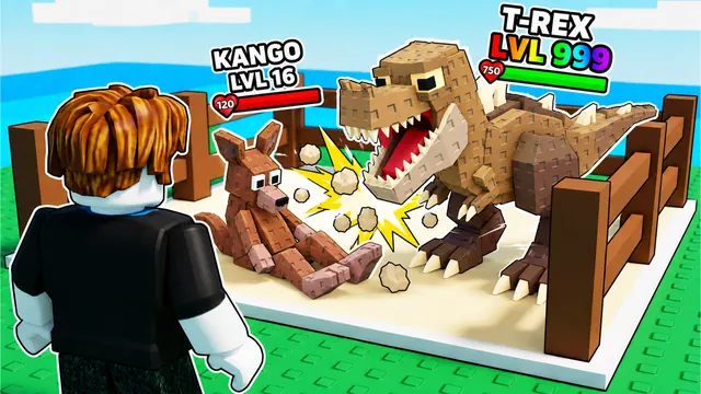 Crie um T-Rex